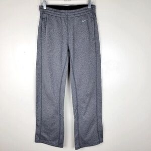 Nike S Dri-Fit  Gray Thermal Fleece Lined Straight Leg Training Pants women’s S